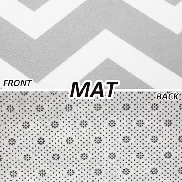 Floral door mat 18"x30" - Picture 4 of 5